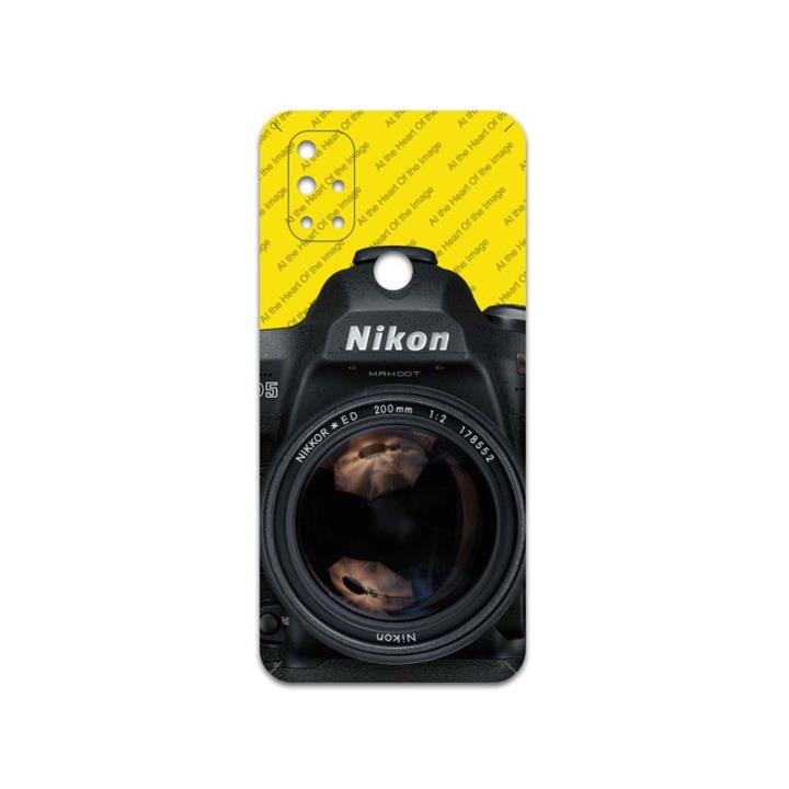 برچسب پوششی ماهوت مدل Nikon-Logo مناسب برای گوشی موبایل وان پلاس Nord N10 5G MAHOOT Nikon-Logo Cover Sticker for OnePlus Nord N10 5G